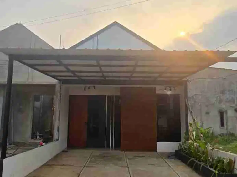 Rumah Modern Minimalis Di Kota Sawangan Depok