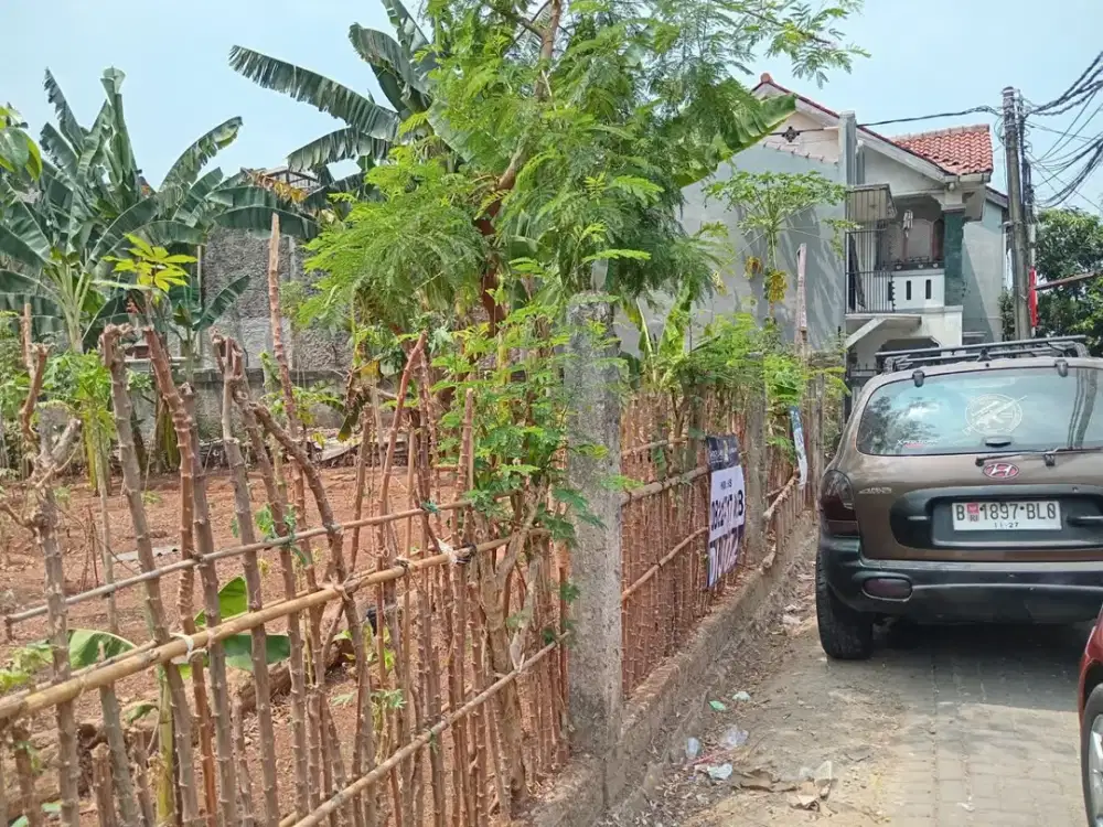 Dijual Cepat Tanah Luas 1.110 m2 SHM Pondok Karya Tangerang Selatan