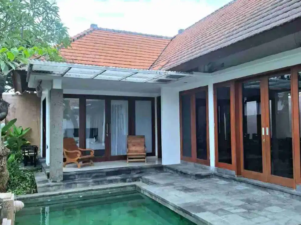 villa luas Tukad nyali Sanur bali