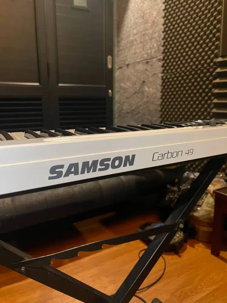 Samson Carbon 49 MIDI Controller Keyboard – 49 Keys Semi Weighted