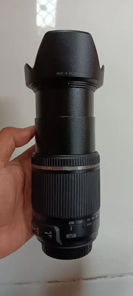Lensa Tamron 18-200 VC Canon sapu jagad