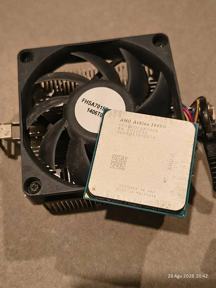 AMD Athlon 3000G 3.5GHz 2C 4T 35watt iGP Radeon Vega3
