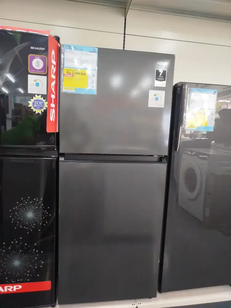 PROMO KULKAS 2 PINTU AQUA