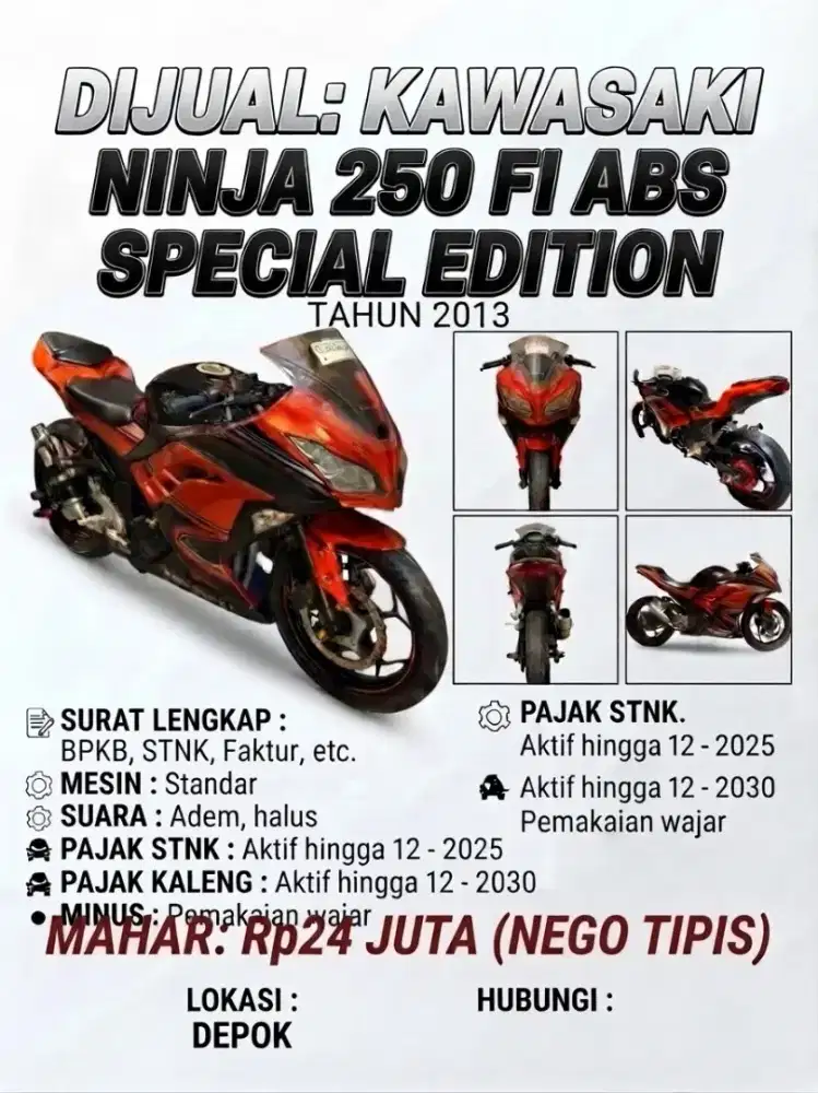 Ninja 250 fi SE ABS