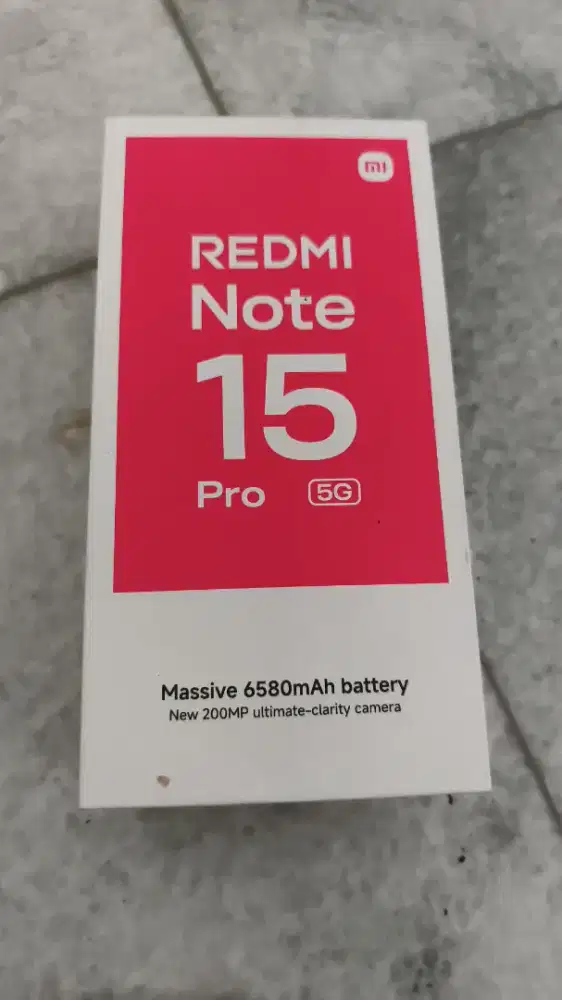 HP Redmi not 15 pro 5G