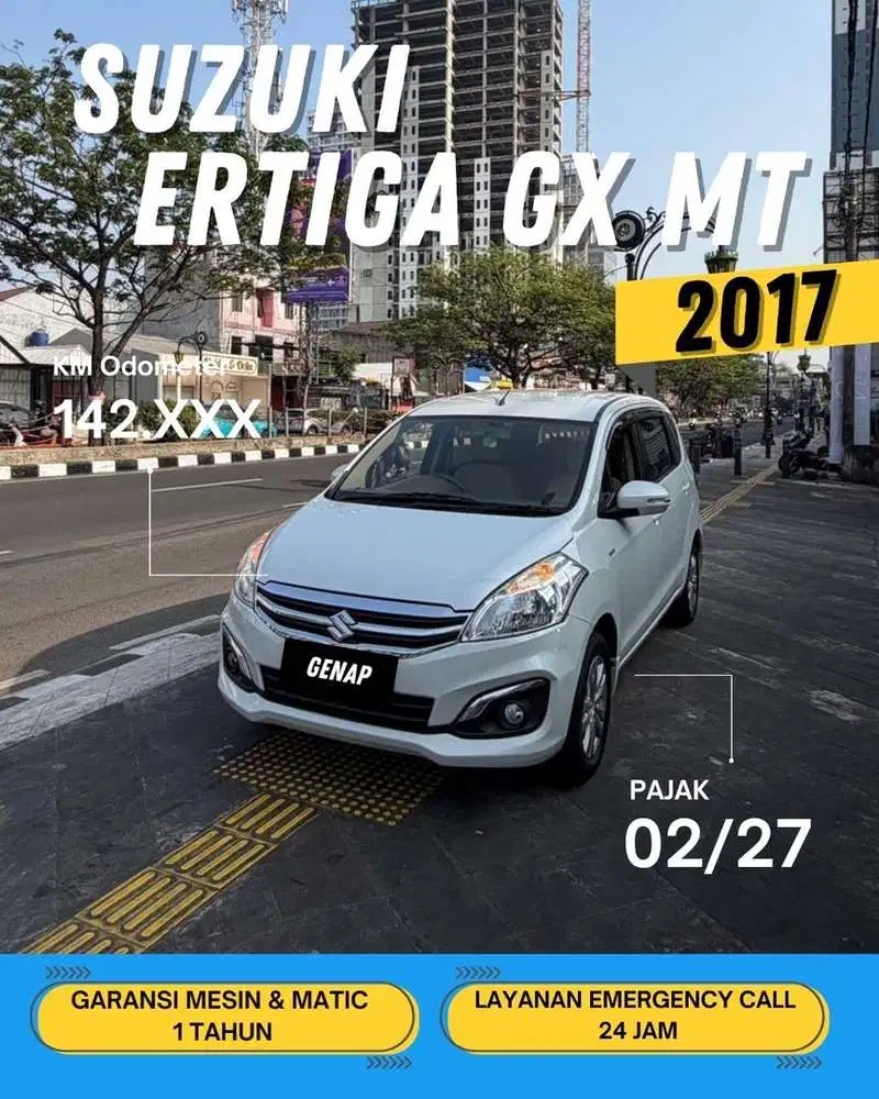 SUZUKI ERTIGA GX MT MANUAL 2017 GENAP