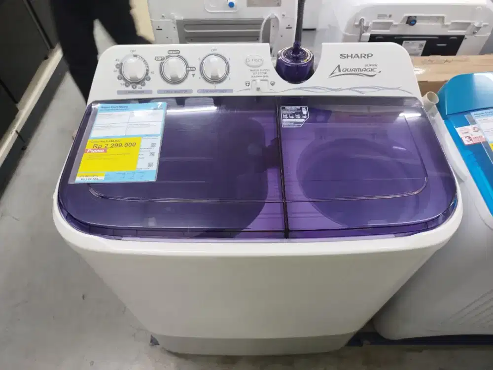 PROMO MESIN CUCI SHARP 9KG