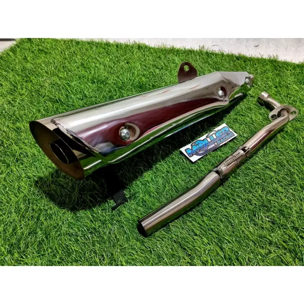 Jual knalpot standar racing baru, model karisma supra dll