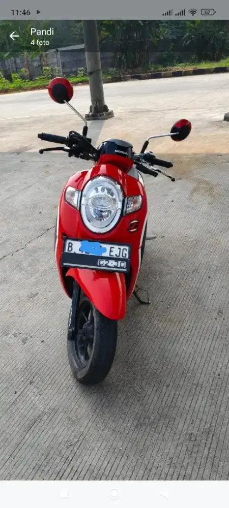 Scoopy ISS 2020 Black Red