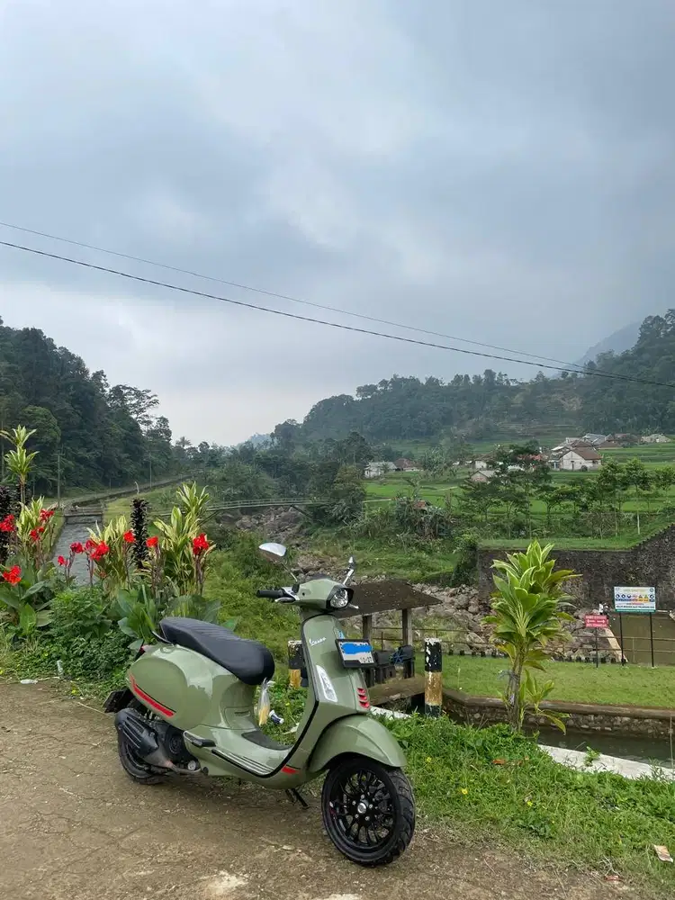 VESPA SPRINT S 150 GREEN TENACE GRESSS