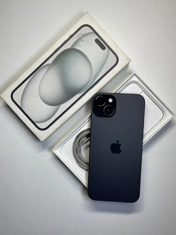 [FOR SALE] iPhone 15 Plus 128GB Black - Resmi Digimap Garansi on