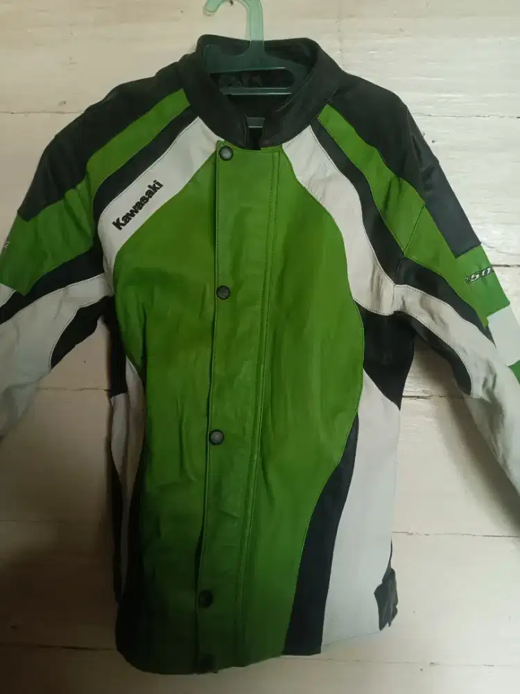 Jaket kulit Kawasaki KLX