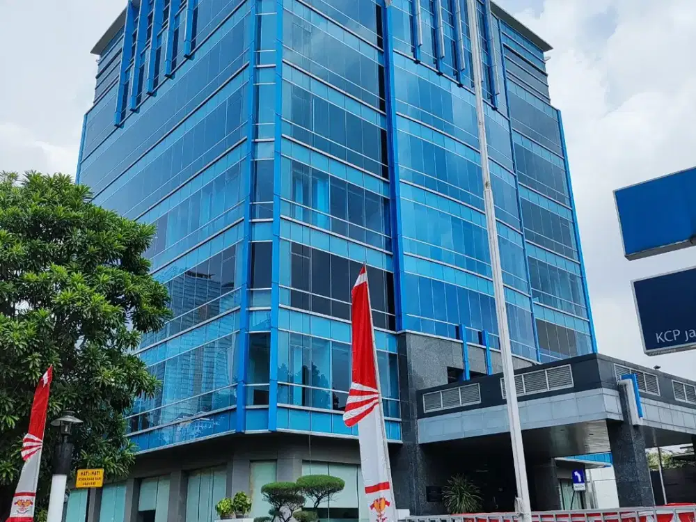 Kantor di Wisma Bisnis Indo Tower 1 Luas 100 sqm Bare Area Jakarta Pusat