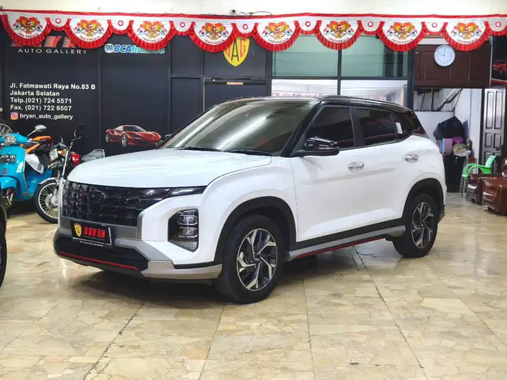 FULL ORI LOW KM HYUNDAI CRETA PRIME TWO TONE 2023 PUTIH