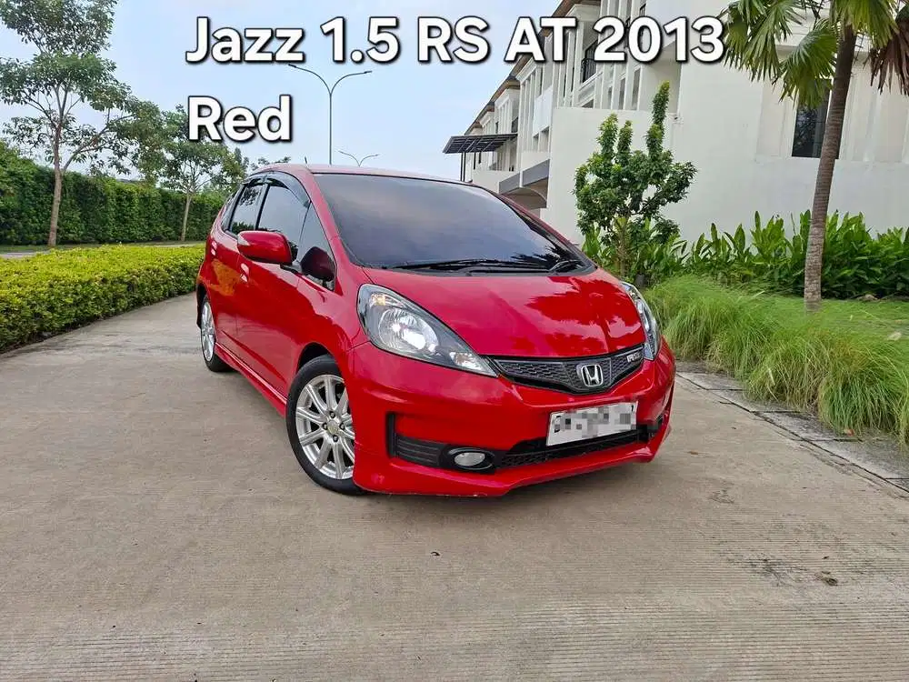Jazz 1.5 RS AT 2013 Red yaris s at 2013 jazz rs at 2014