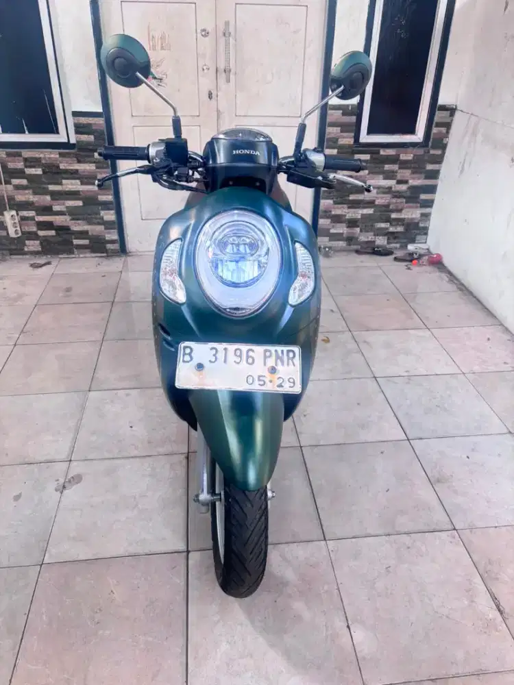Honda Scoopy 2024 Hijau| km 23rb