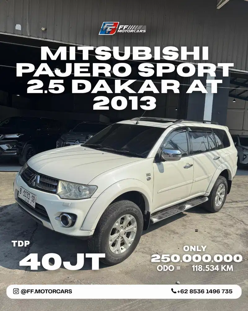 Mitsubishi Pajero Sport 2.5 Dakar AT 2013