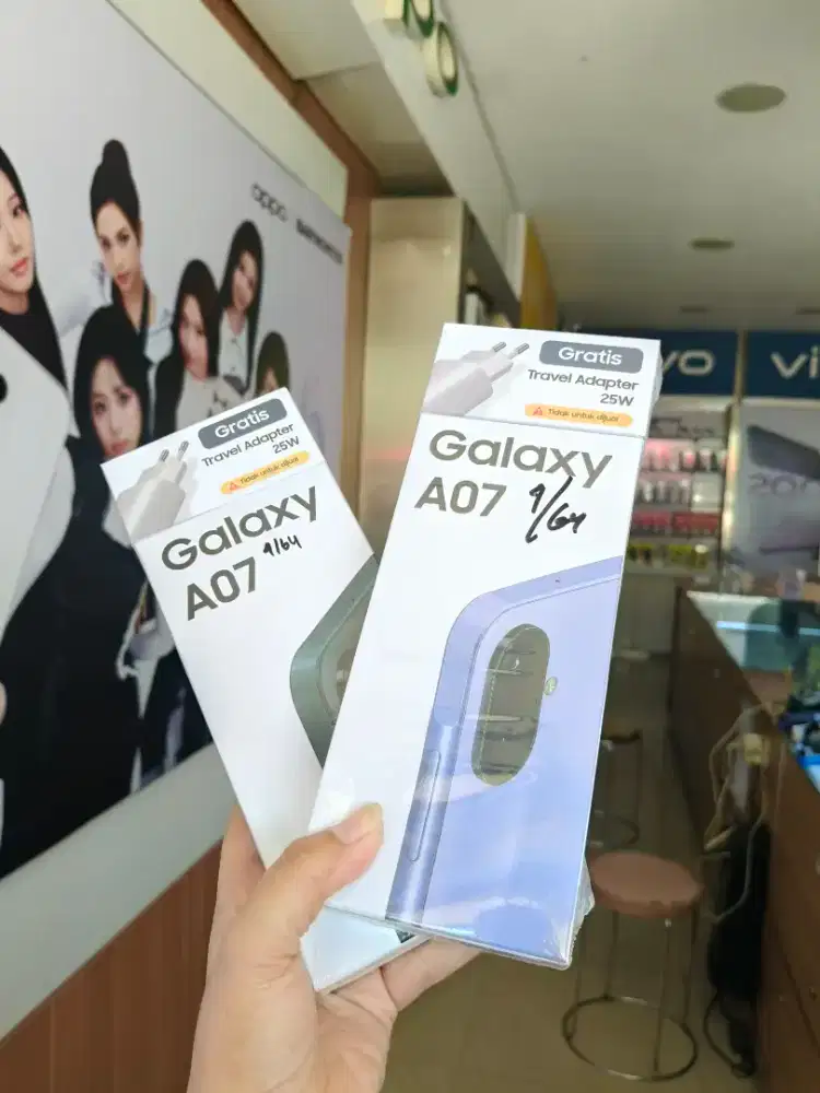 Samsung A07 4/64 BARU SEGEL GARANSI RESMI
