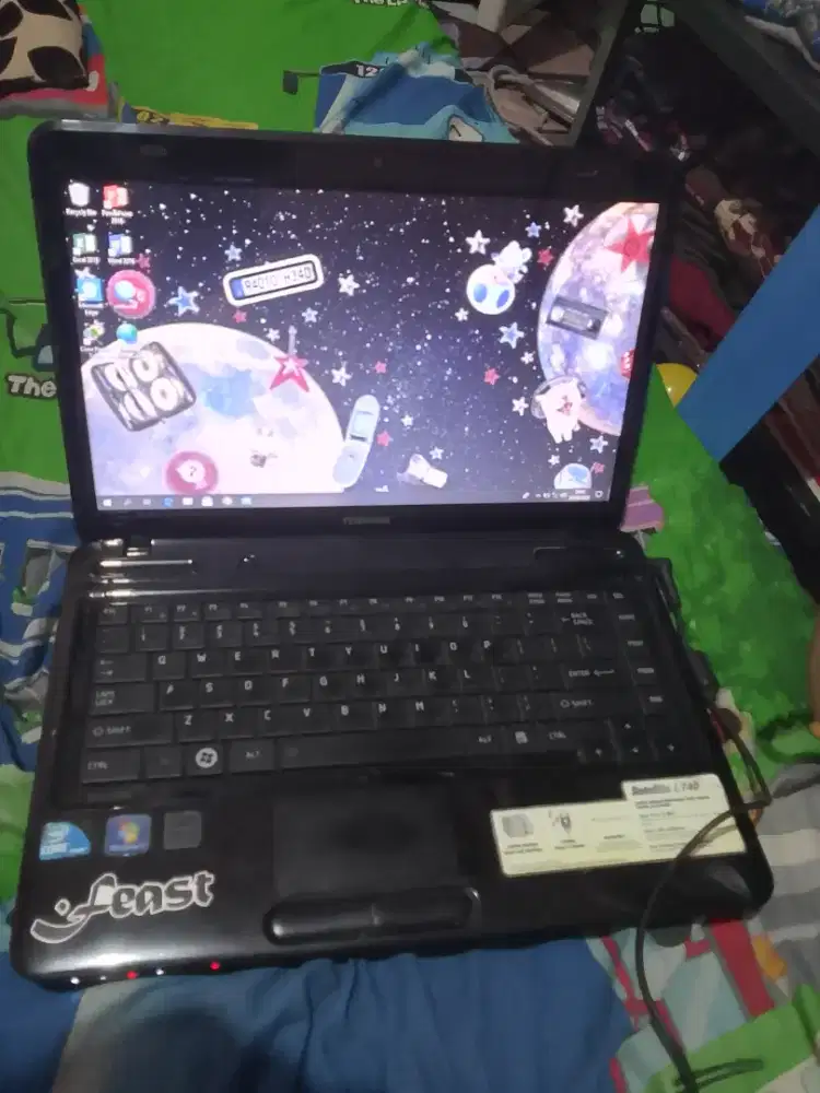 Laptop Toshiba RAM 3gb