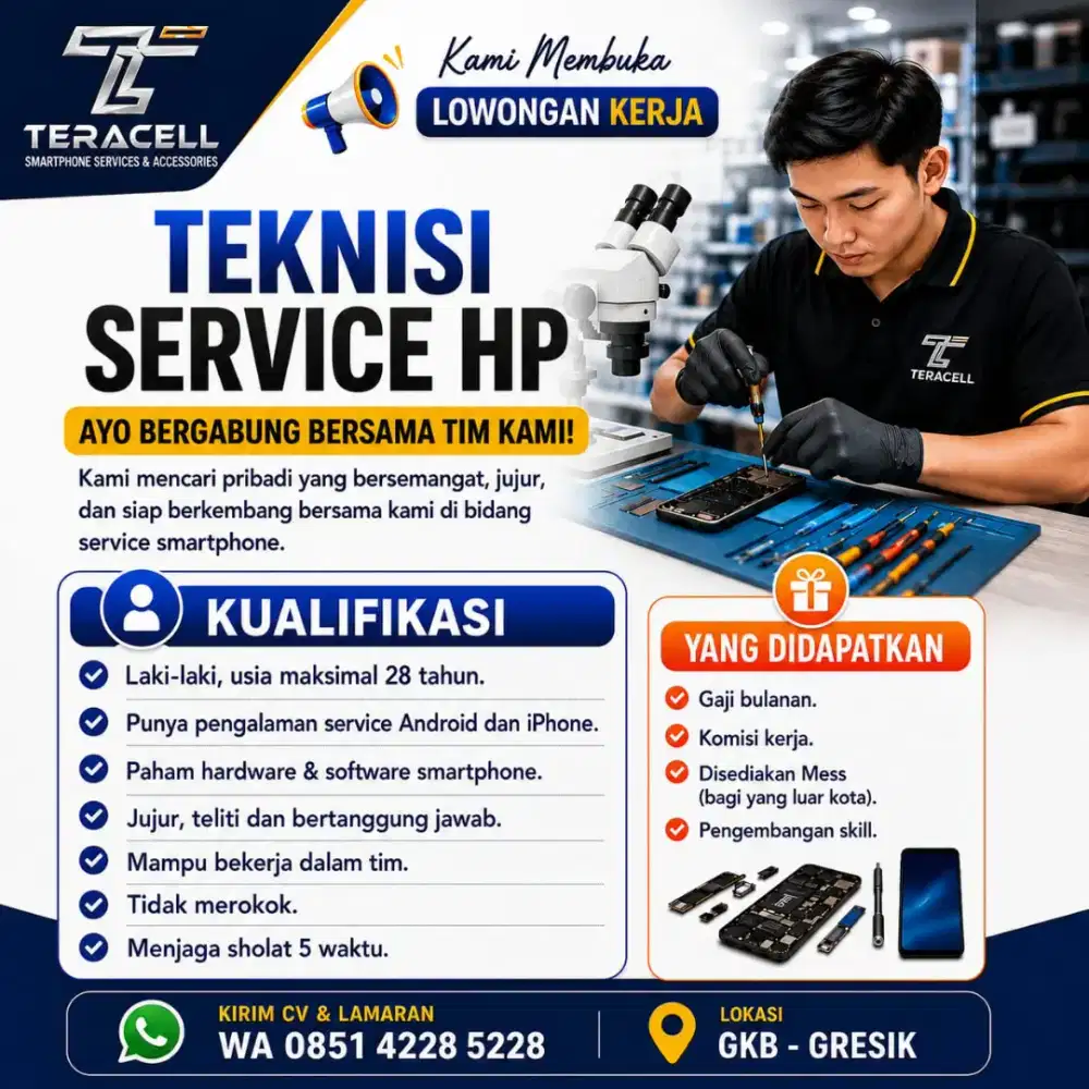 Teknisi Hp dan Assisten