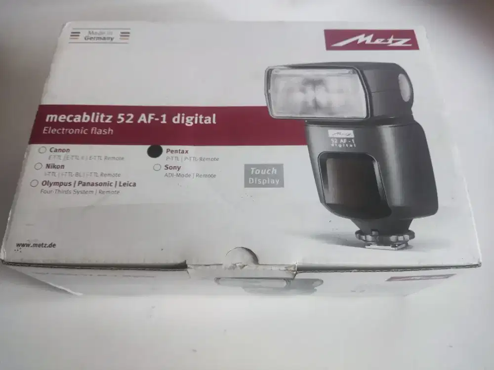 Mecablitz 52 AF-1 digital for PENTAX
