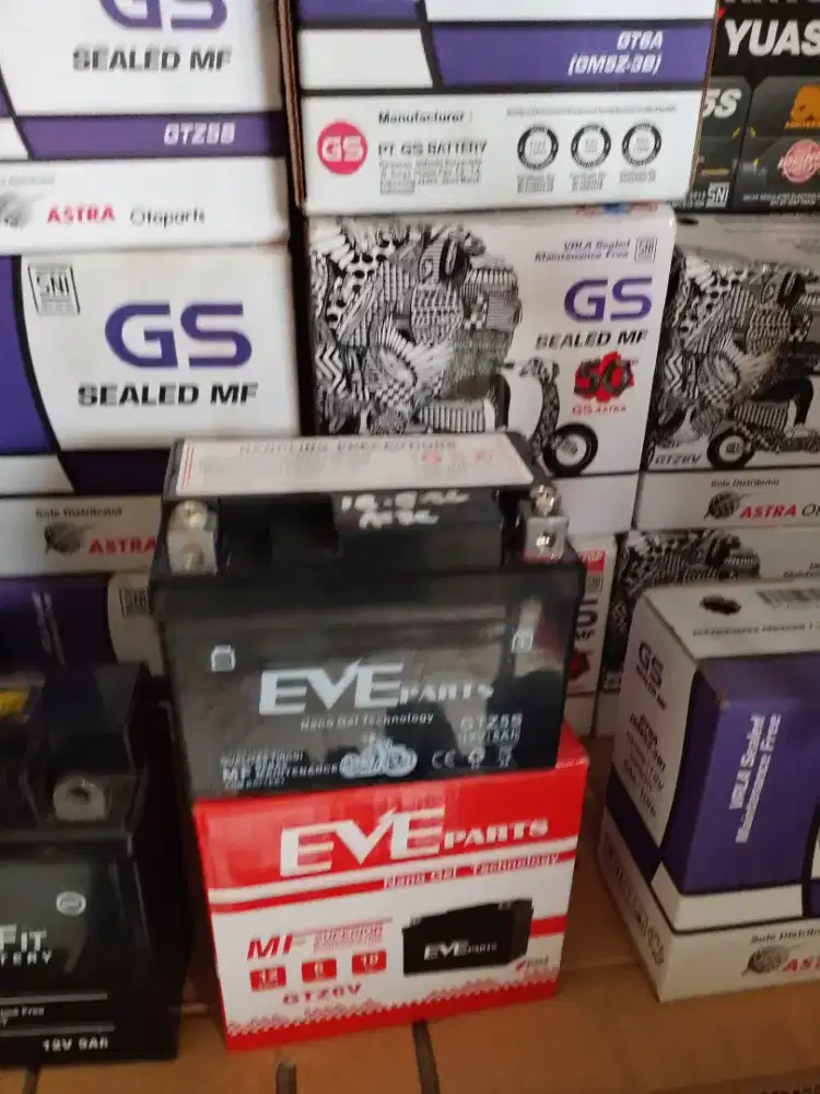 Aki motor copotan gtz5s