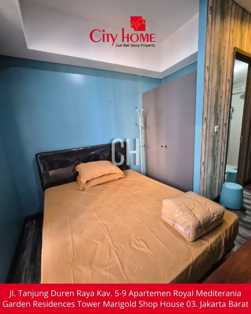 Disewakan Apartemen Furnished Studio di Taman Anggrek Residences