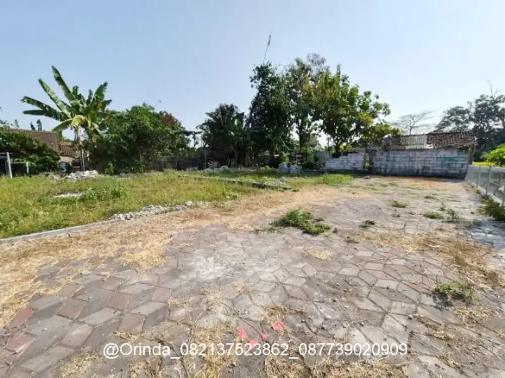 LT 320 LD24 SHM JL KALIURANG KM 11 TANAH KAVLING JETIS BARAN DEKAT KAMPUS UII TERPADU JAKAL, AL AZHAR, BIAS, UGM, GENTAN,JL PALAGAN COCOK RUMAH MEWAH