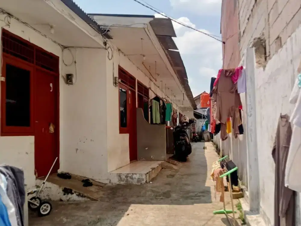 DIJUAL Rumah Kontrakkan 9 Pintu dengan Lokasi Strategis dan Bebas Banjir di Jati Sampurna, Bekasi
