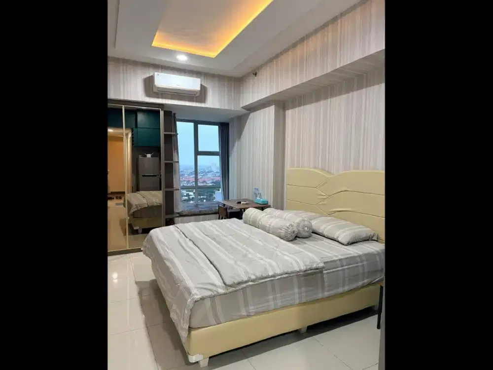 Disewakan harian apartemen benson studio full furnish bagus 350ribu/hari