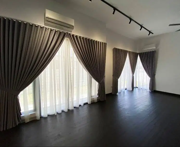 Jasa Pasang Gorden Custom Wallpaper Dinding 3D Gordyn Hordeng Korden