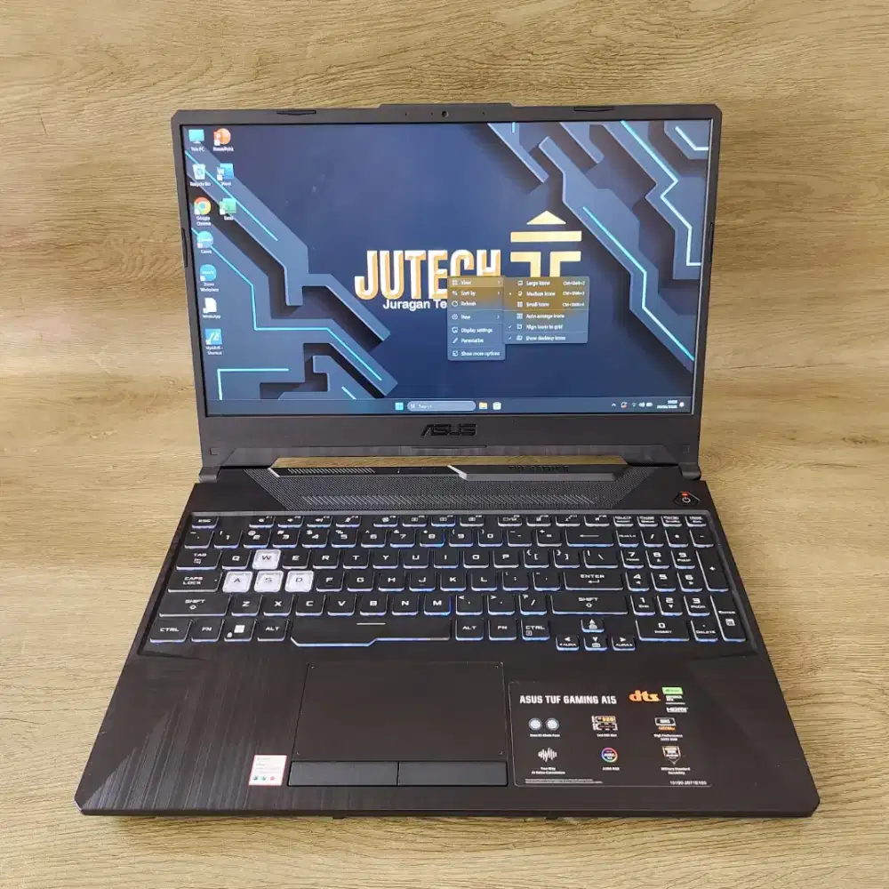 LAPTOP ASUS TUF GAMING A15 FA506N RYZEN 5(7000Series) RTX 3050 RAM 8GB