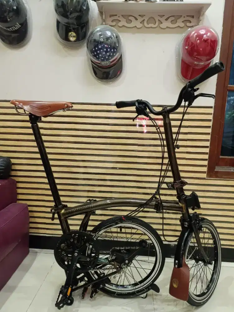 Jual sepeda brompton Lacquer th 2019, good condition