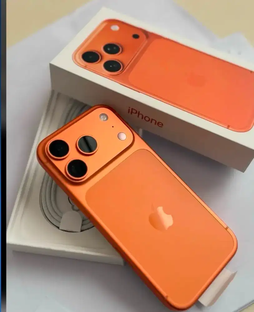Iphone 17 pro 512 orange (baru) garansi resmi
