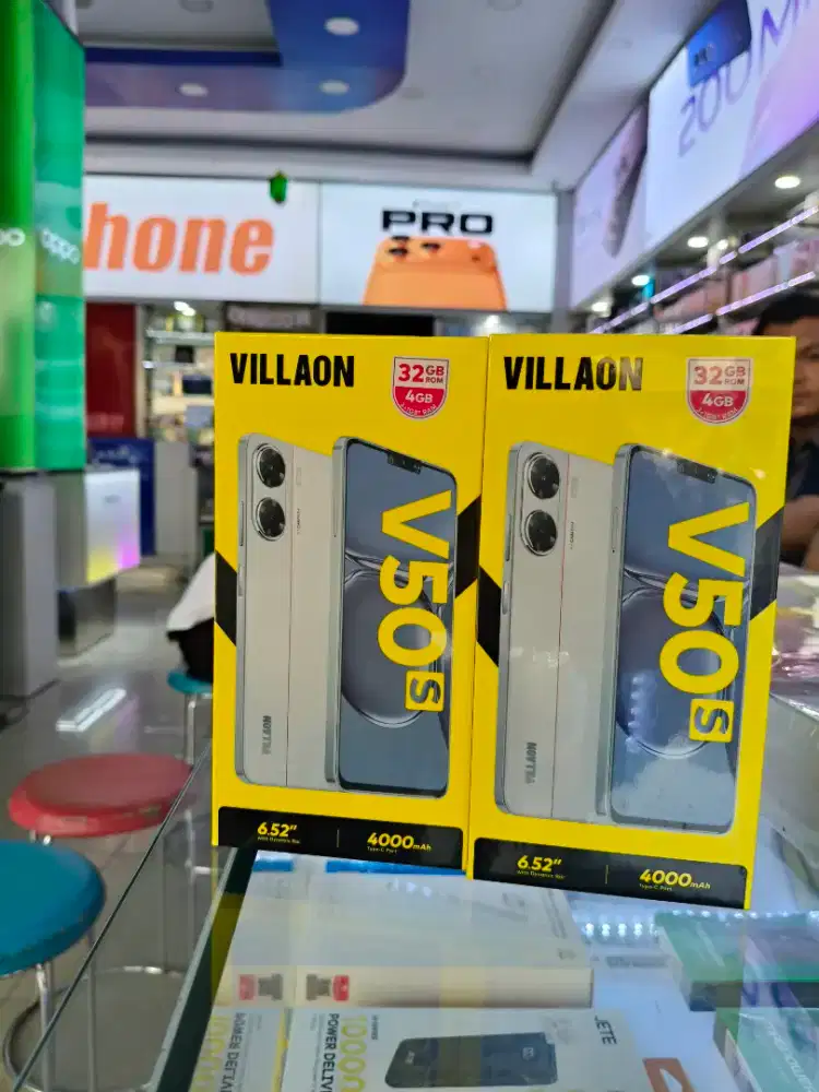 Villaon V50s BARU / SEGEL garansi resmi