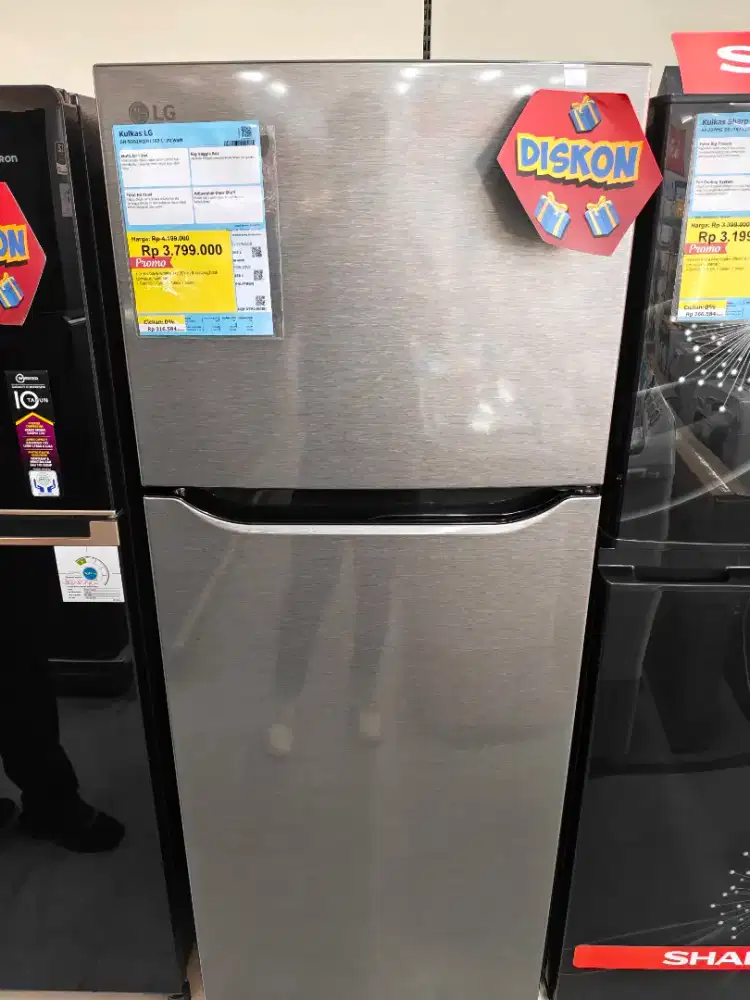 KULKAS SHARP 2 PINTU