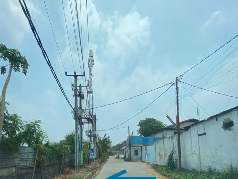 DIJUAL Tanah yang Sangat Luas yang Cocok untuk Gudang, Pabrik, Perumahan dengan Lokasi yang Sangat Strategis di Jalan Raya Narogong, Bekasi