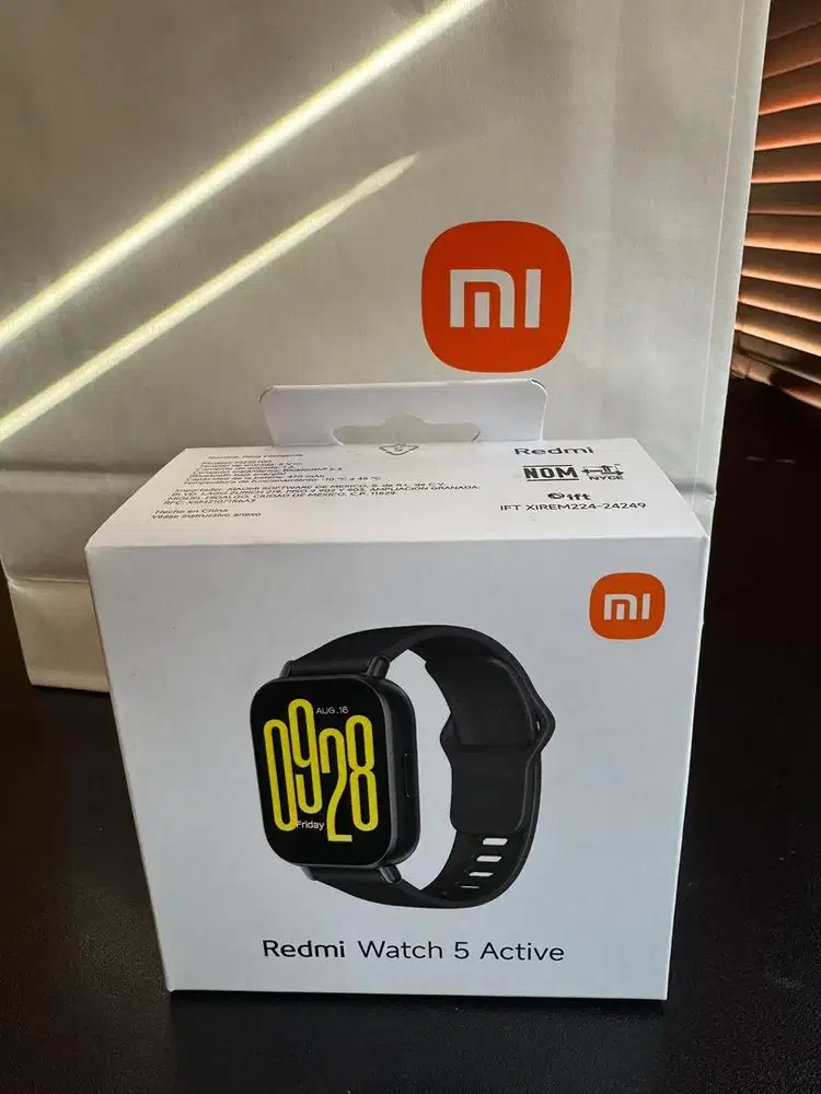 Redmi Watch 5 Active - BARU & SEGEL UTUH (Midnight Black)