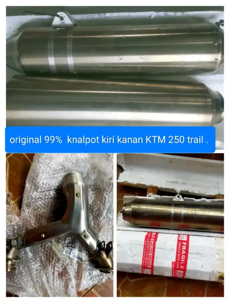 Knalpot ktm 250