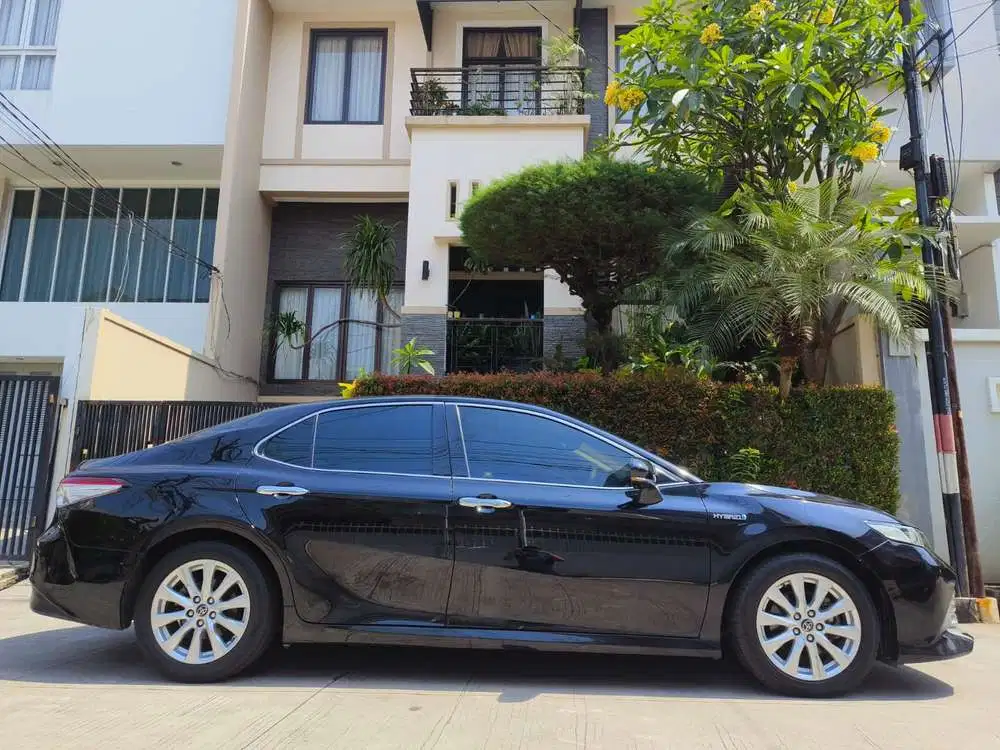 CAMRY V 2019 BLACK SUNROOF ELECTRICSEAT KEYLESS JOKKLT ANDROID ISTIMWA