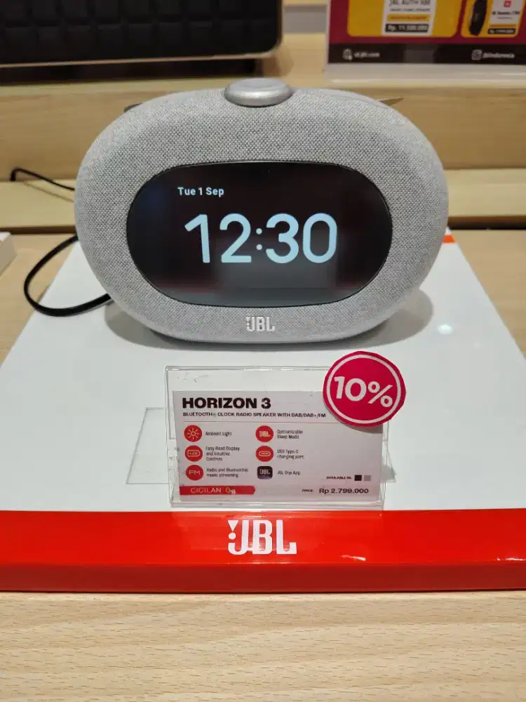 JBL Horizon 3 bluetooth clock promo cicilan tanpa kartu kredit