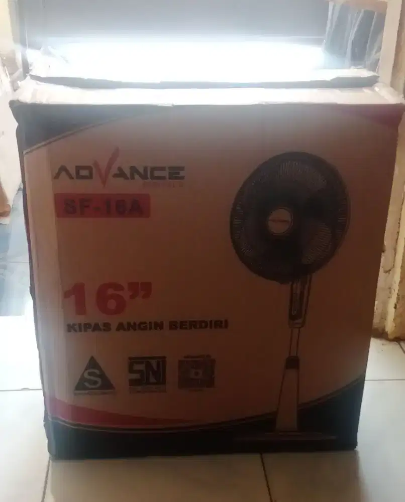 DIJUAL Kipas Angin Berdiri, Merek Advance, 16 inch, SF-16A Rp 159rb