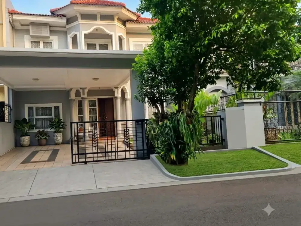 Dijual Rumah Bagus Siap Huni Lokasi Nyaman, Aman di BSD Delatinos