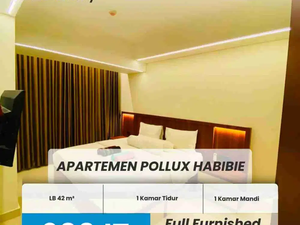 Dijual Pollux Habibie Apartemen Batam Center