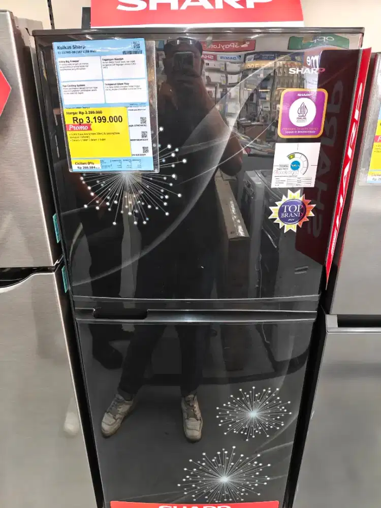 KULKAS SHARP 2 PINTU
