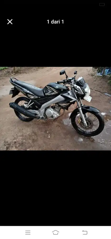 Dijual Vixion th 2008 warna hitam, hrg nego