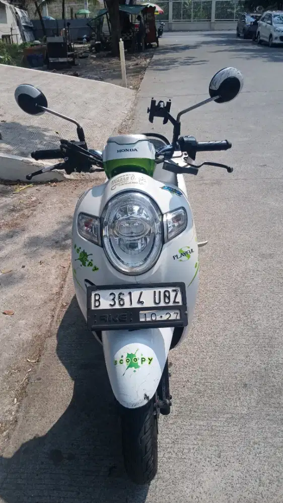 SCOOPY 2017 SS LENGKAP PAJAK AMAN