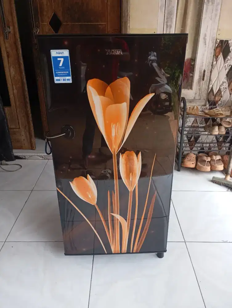 Kulkas 1pintu merk Aqua