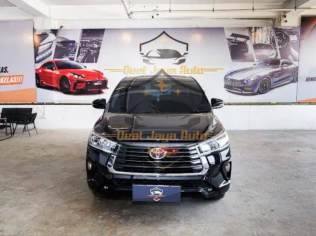 DP 75jt Innova Kijang V Diesel Hitam 2021 Metic [km 54rb]