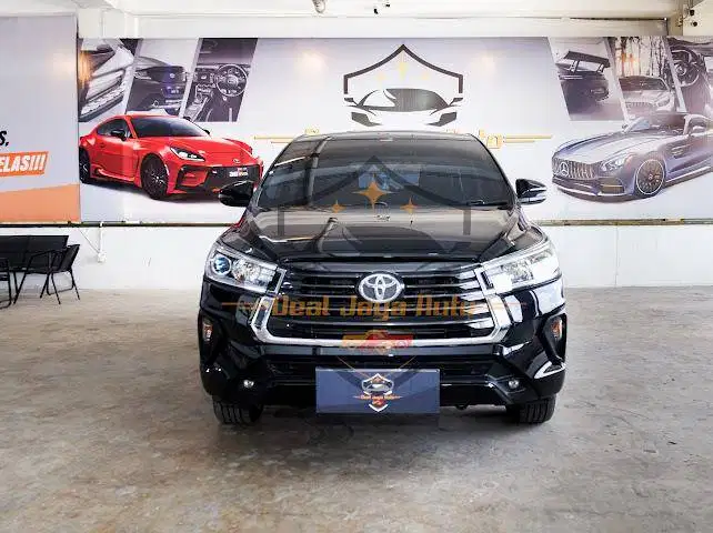 DP 75jt Innova Kijang V Diesel Hitam 2021 Metic [km 54rb]